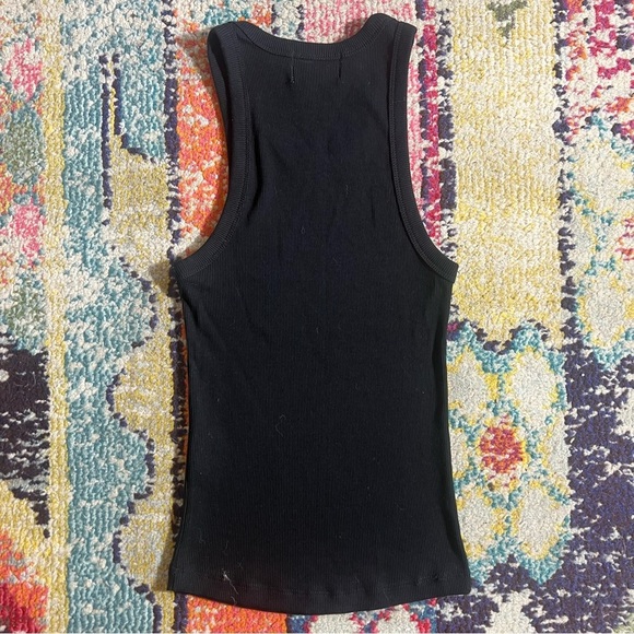 Dissh NINA BLACK RACER KNIT TANK S - Picture 4 of 7